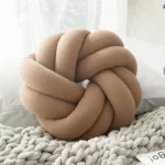 coussin rond pour espace détente