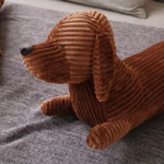 Coussin Canapé Peluche Chien Teckel Tête