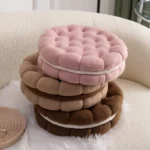 Coussin de Chaise Canapé Épais Biscuit